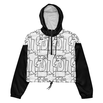 Women’s cropped windbreaker