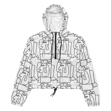 Women’s cropped windbreaker
