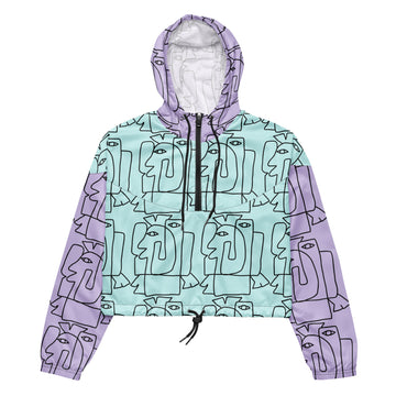 Women’s cropped windbreaker