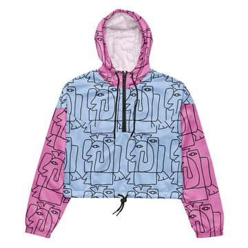 Women’s cropped windbreaker