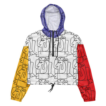 Women’s cropped windbreaker