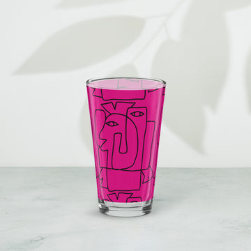 Shaker pint glass