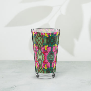 Shaker pint glass