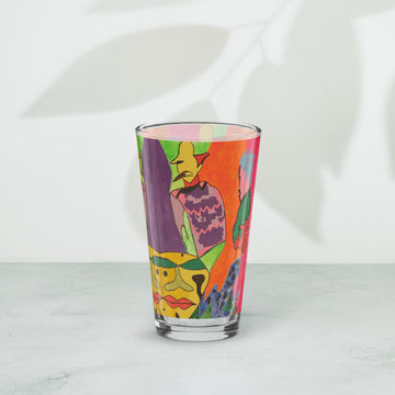 Shaker pint glass