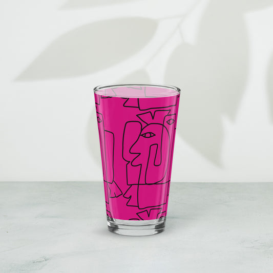 Shaker pint glass