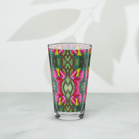 Shaker pint glass