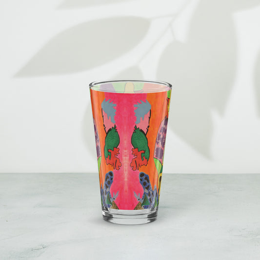 Shaker pint glass